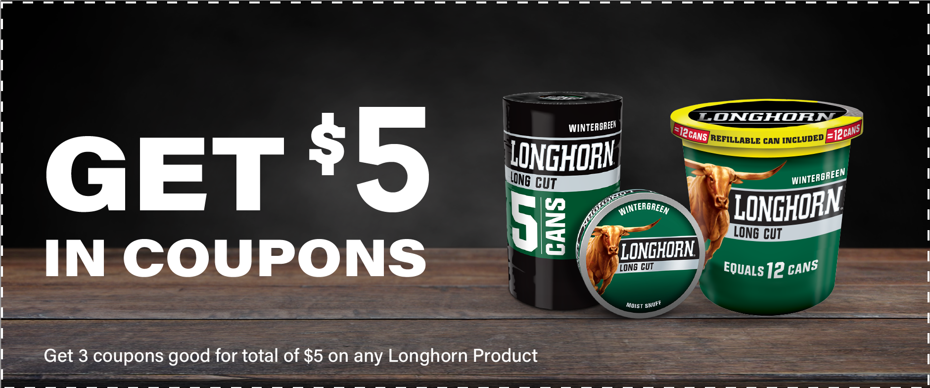 Longhorn Tobacco Coupons